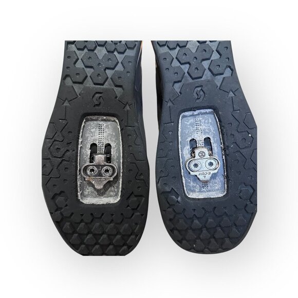 Scott Biking MTB AR Boa Clip Cycling Shoes Black Camouflage Design Size Mens 11 - Picture 9 of 16